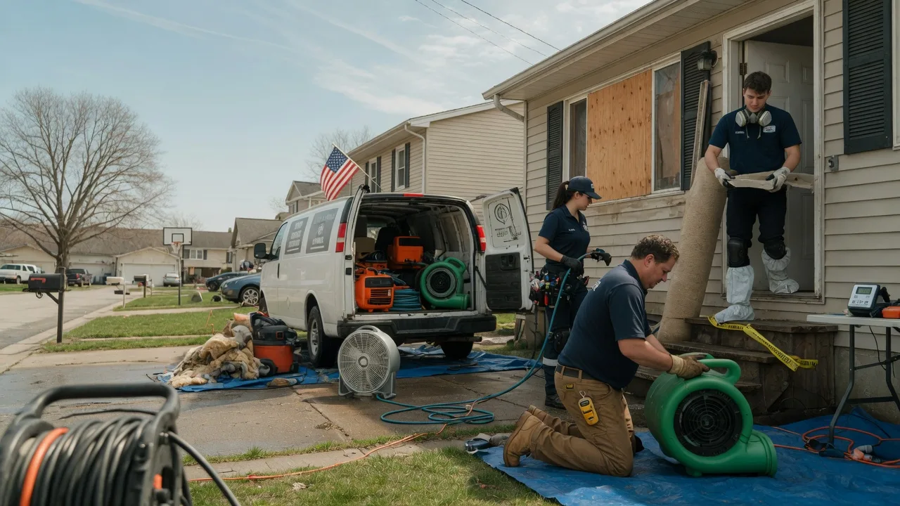 Water Damage Restoration in Nashua, MN near me